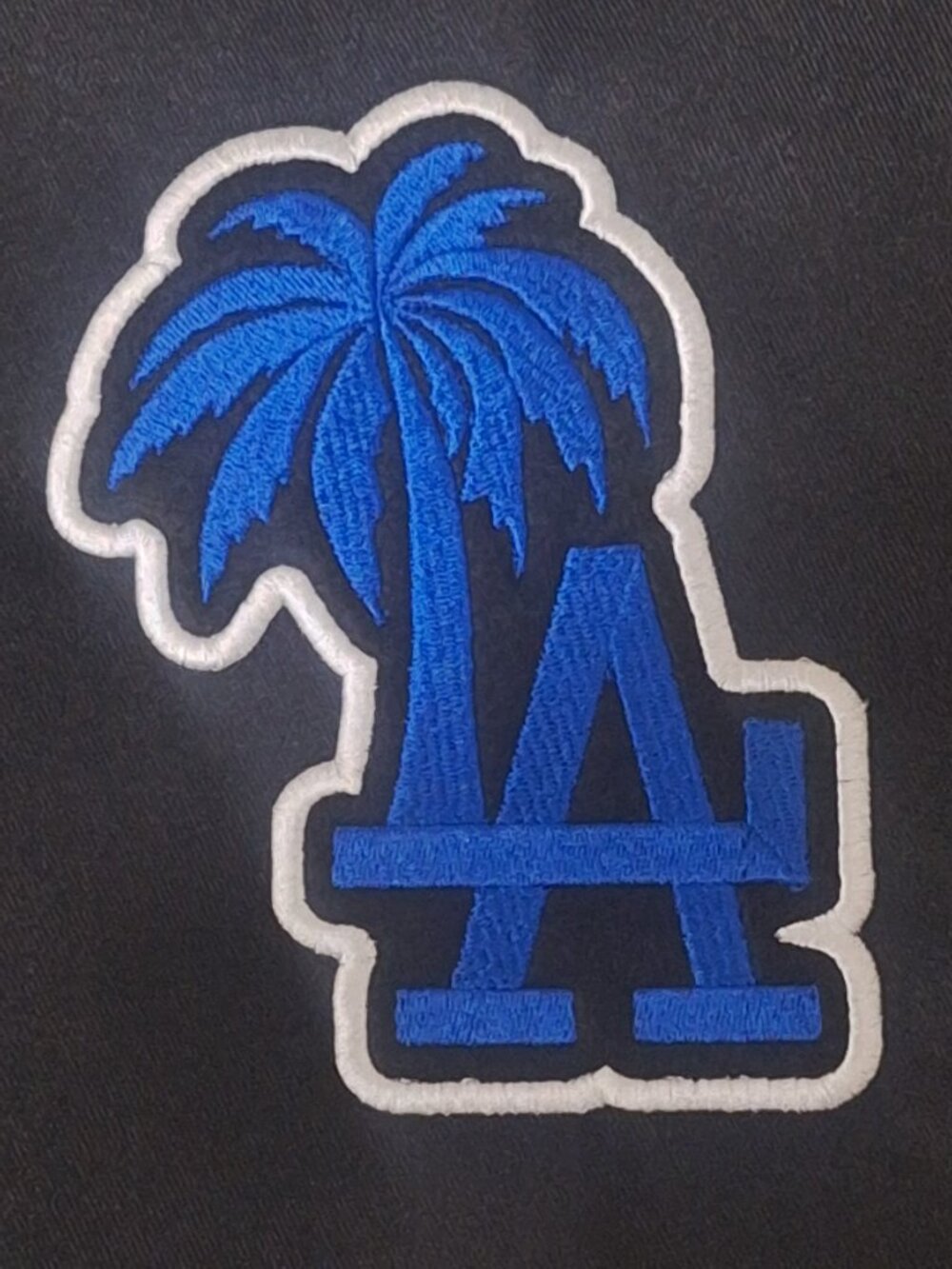 La Palm Trees, La Iron-on Patch, Custom made Embroidery